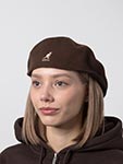 Кепка KANGOL арт. 0258BC Wool 504 (коричневый)